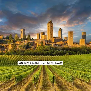  Casa vacanze Lacollinatuscany Between San Gimignano&volterra